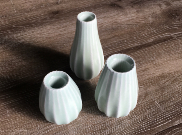 Elegant Vase - Part 3 3d printed Full Set