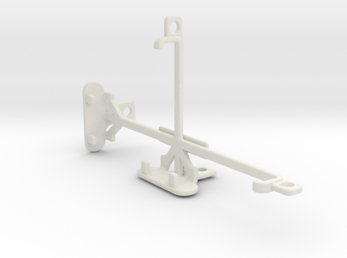 HTC One M8s tripod &amp; stabilizer mount 3d printed