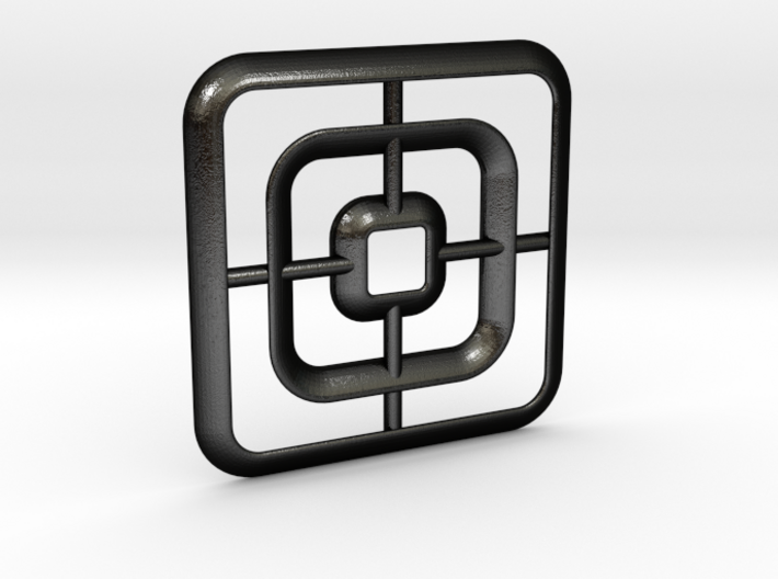 Square pendant 3d printed
