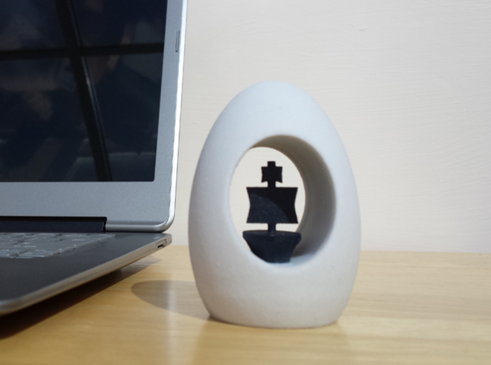 Ibiza Egg 3d printed 