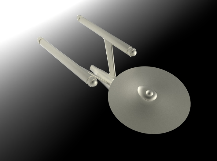 Starship Enterprise (pendant) 3d printed 