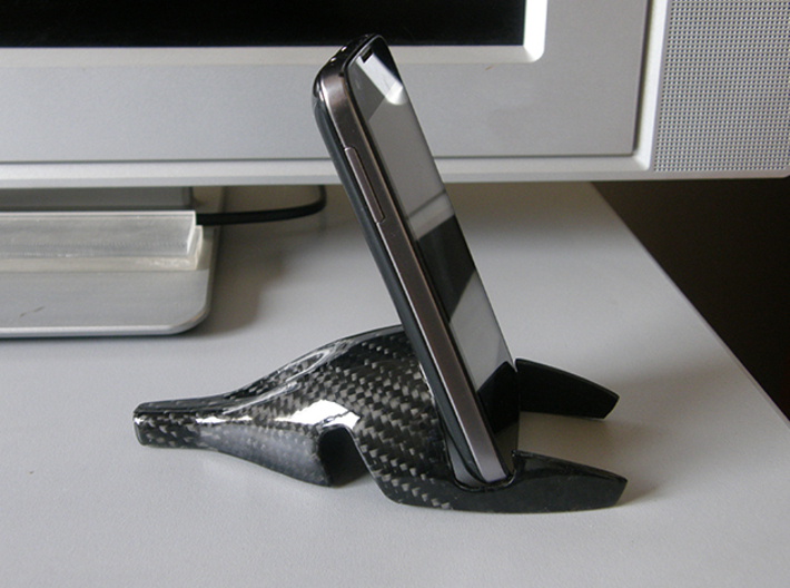I-phone7 Stand 3d printed  3D printed  with carbon fiber coating(material not available for sale)