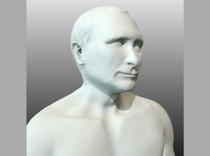 Putin On Bear  3d printed 