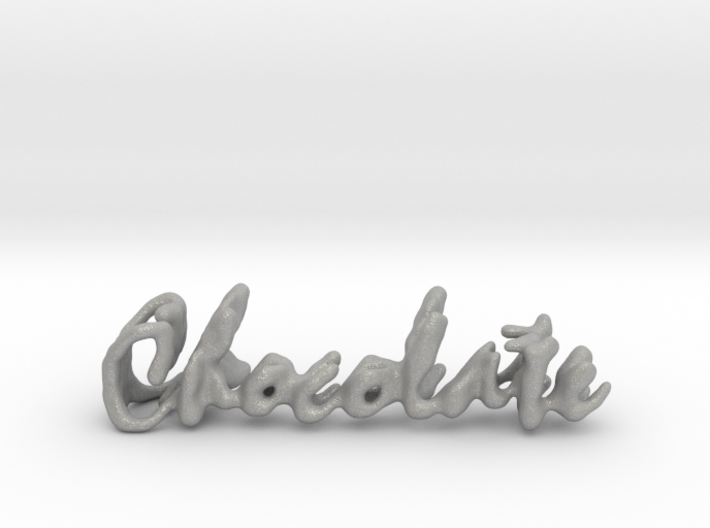 Chocolate Chocolate Necklace 3d printed