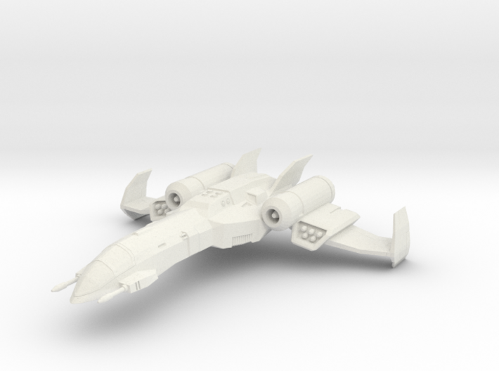 Tactical Star Fighter 3d printed