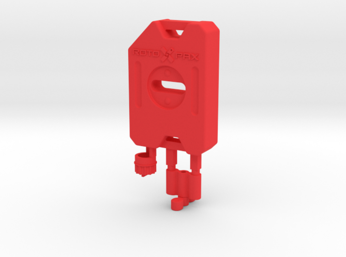 AJ10016 RotoPax 1 Gallon Fuel Pack - RED 3d printed 