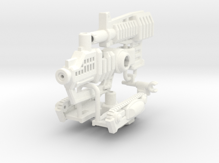 Rifle And Tank Adaptor for CW 'Overlord' 3d printed 