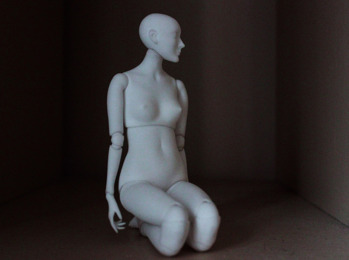 Ball Jointed Doll (One Piece Head) 3d printed