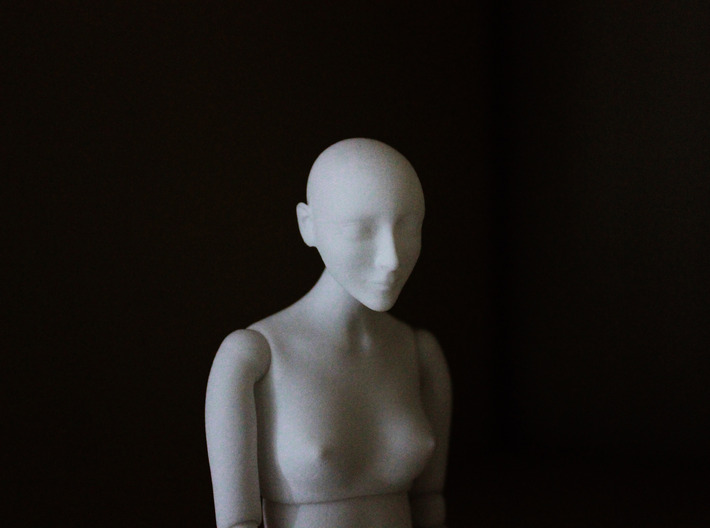 Ball Jointed Doll (One Piece Head) 3d printed 