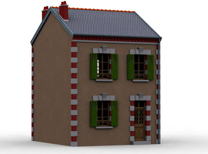 OviM01 - Modular city house N°1 3d printed 