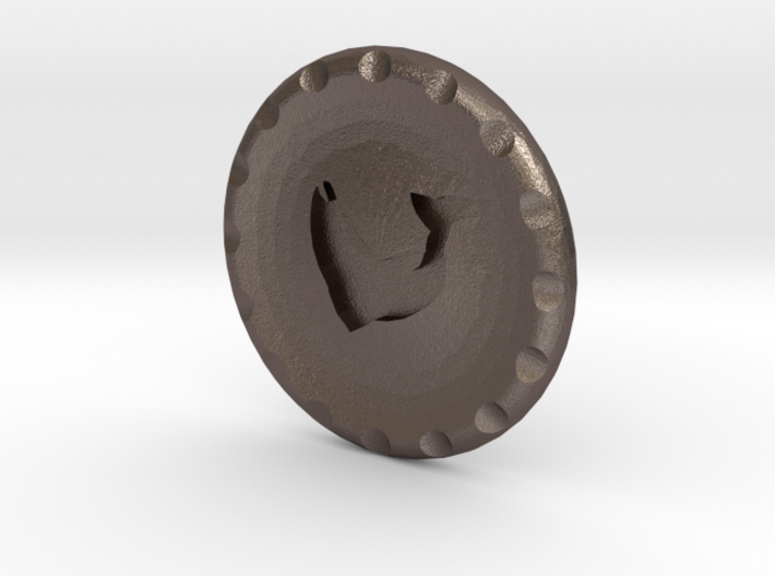 Golf Ball Marker House Tully 3d printed