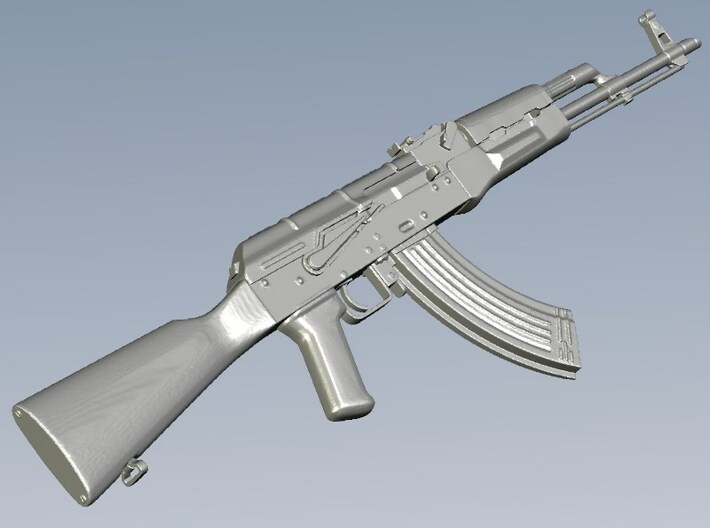 1/16 scale Avtomat Kalashnikova AK-47 rifles x 3 3d printed 