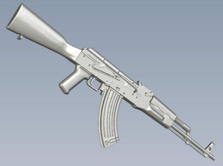 1/15 scale Avtomat Kalashnikova AK-47 rifles x 3 3d printed 