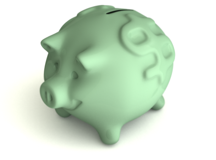 Piggy Bank 3d printed 