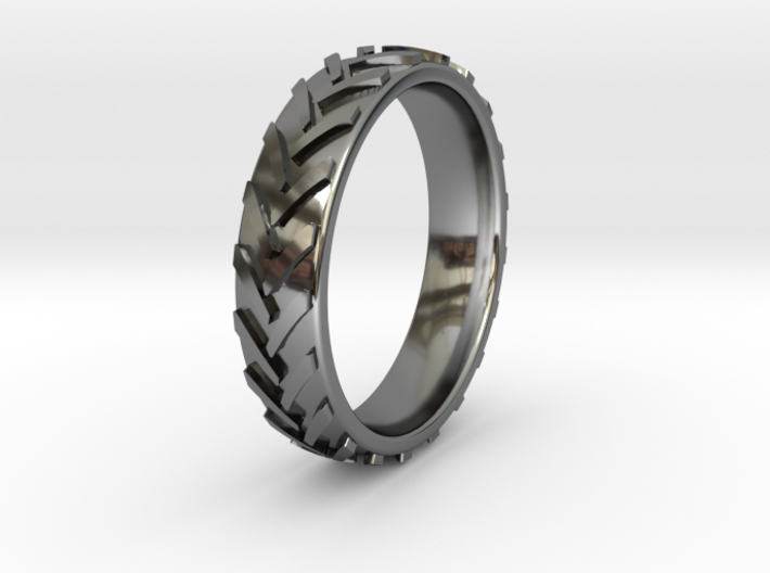 Tractor Tire Ring Size 5-13 3d printed