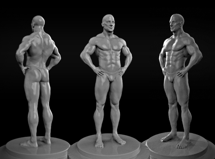 Bodybuilder 3d printed