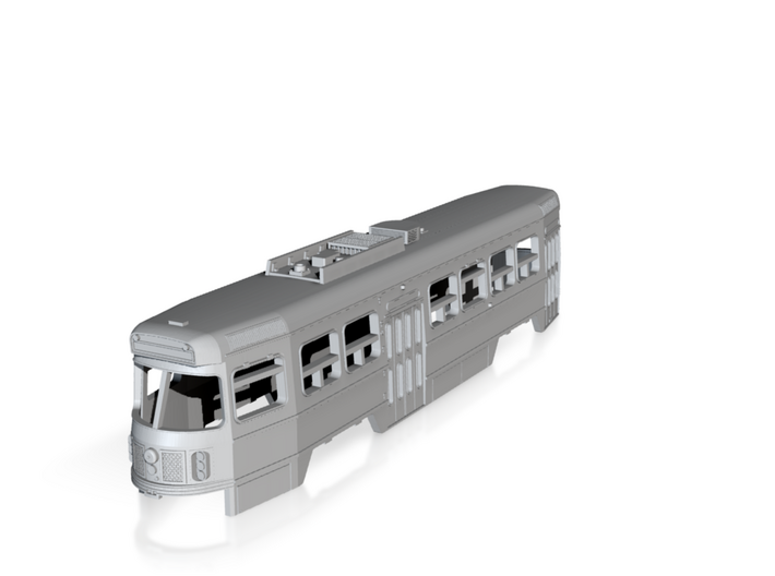 N Scale Toronto CLRV Trolley Body Shell 3d printed