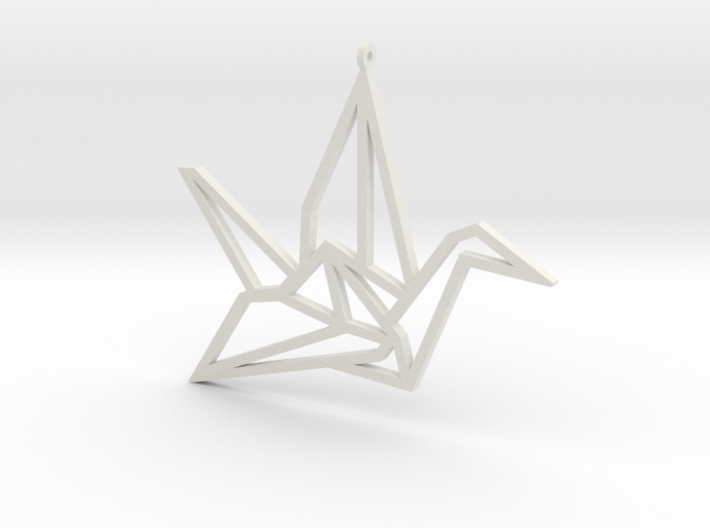 Crane Pendant L 3d printed 
