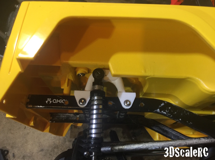 SCX10 Shock Mounts for Jeep 3d printed 