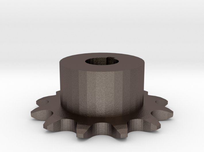 Chain sprocket ISO 05B-1 P8 Z12 3d printed