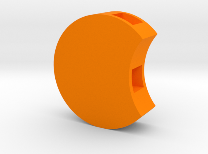 Circletop (orange) 3d printed