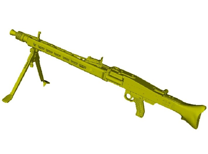 1/9 scale WWII Wehrmacht MG-42 machinegun x 1 3d printed 