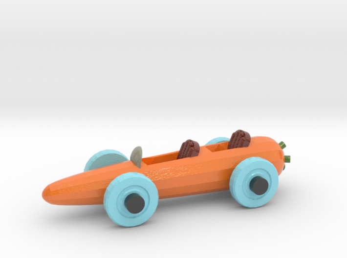 Carrot Car 3 - Large 3d printed 