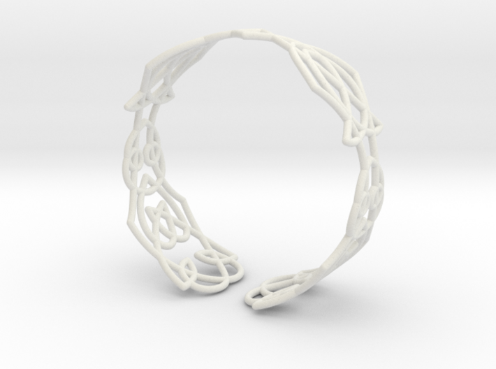 Celtic knots Cuff 4 3d printed 