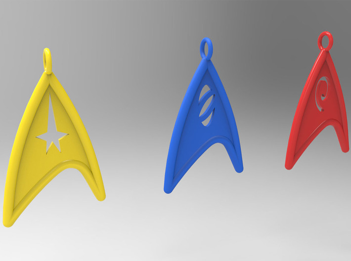Starfleet Engineering Badge pendant 3d printed