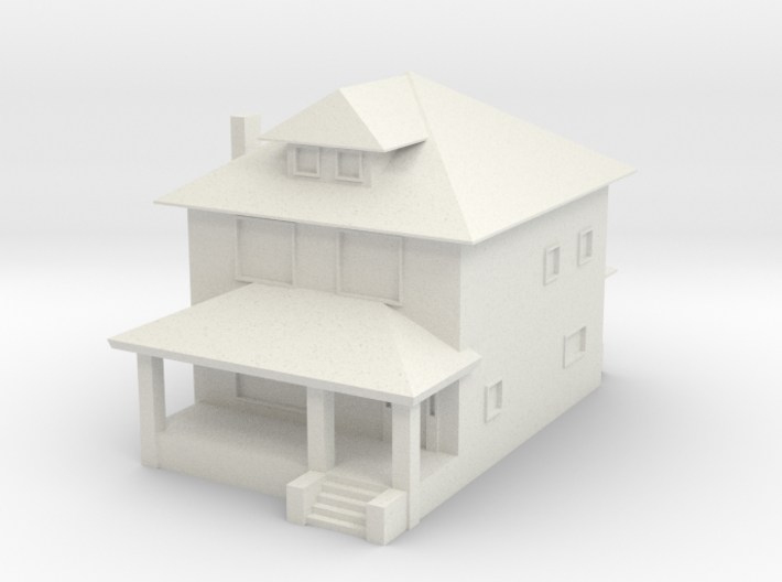 Sears Rockford House - Zscale 3d printed