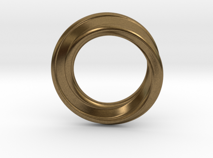 Möbius Strip Ring 3d printed