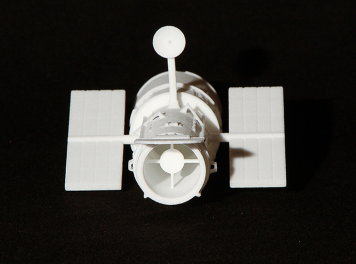 Hubble Space Telescope 3d printed Hubble Space Telescope - White Strong and flexible 3D print