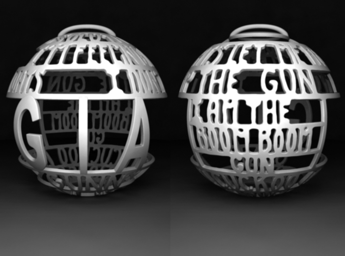 Gia Quotaball 3d printed