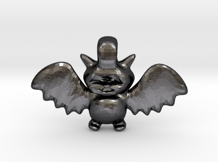 Baby Bat Pendant 3d printed
