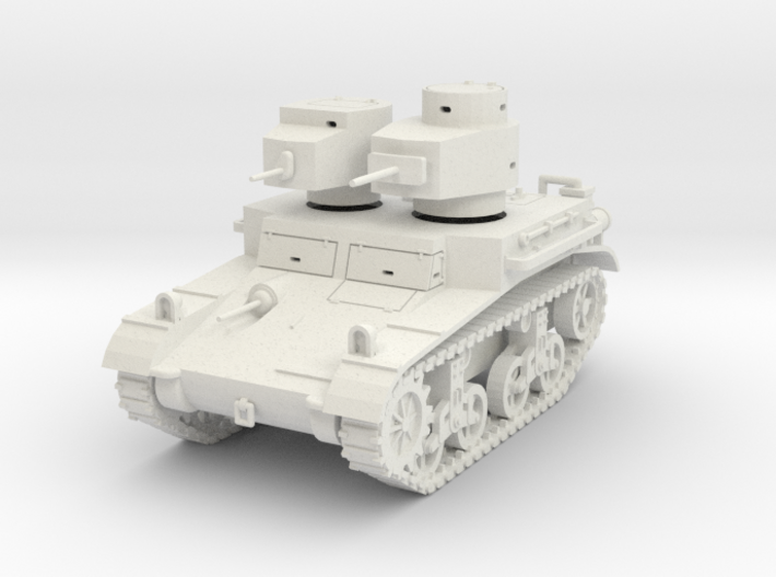 PV42A M2A2 &quot;Mae West&quot; Light Tank (28mm) 3d printed