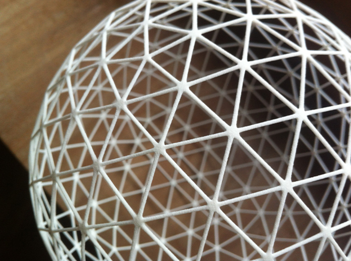 Geodesic Sphere (15cm) 3d printed