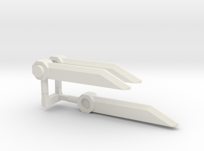 Builder Blades x3 3d printed