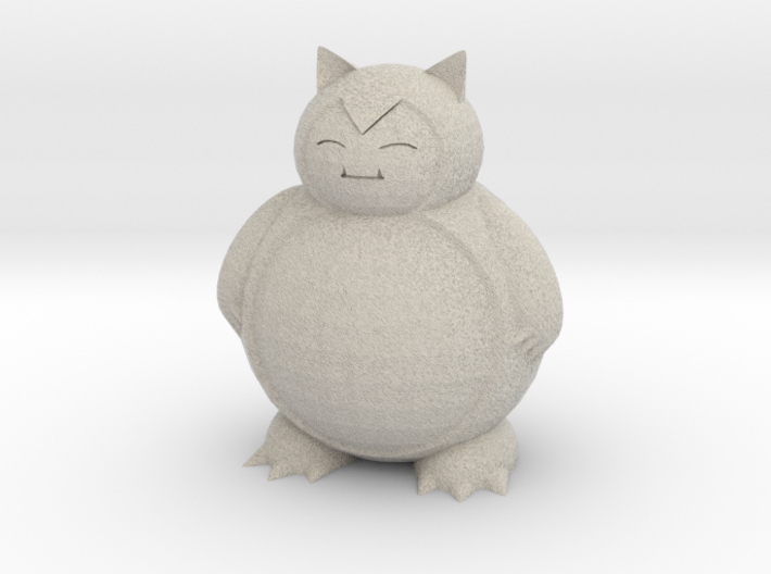 Snorlax Standing 3d printed