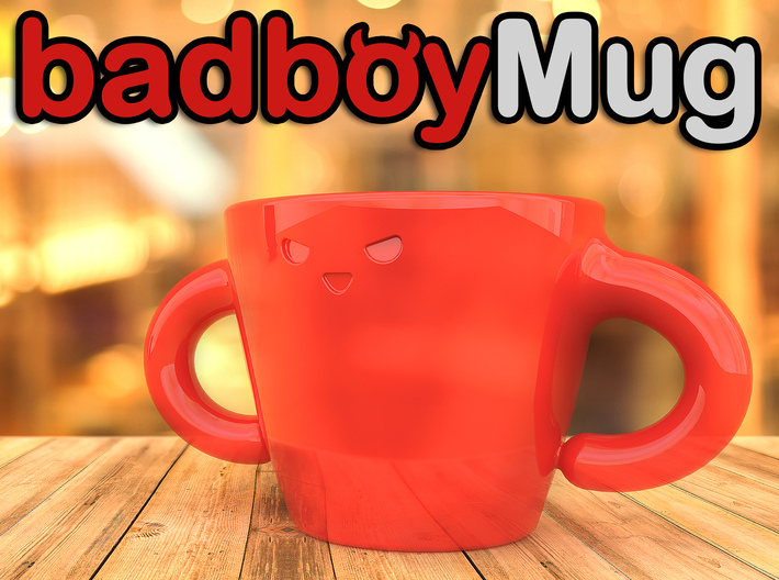 Bad Boy Mug 3d printed