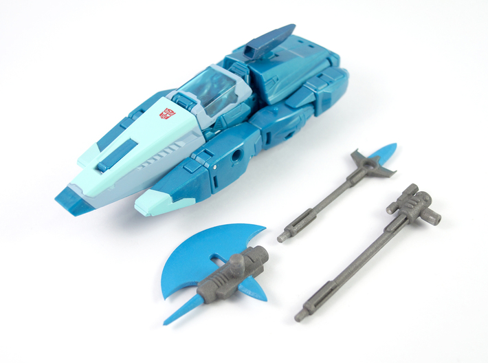 Halberd for deluxe Chromia 3d printed 