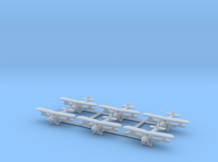 Hawker Hart 1/700 (6 airplanes) 3d printed