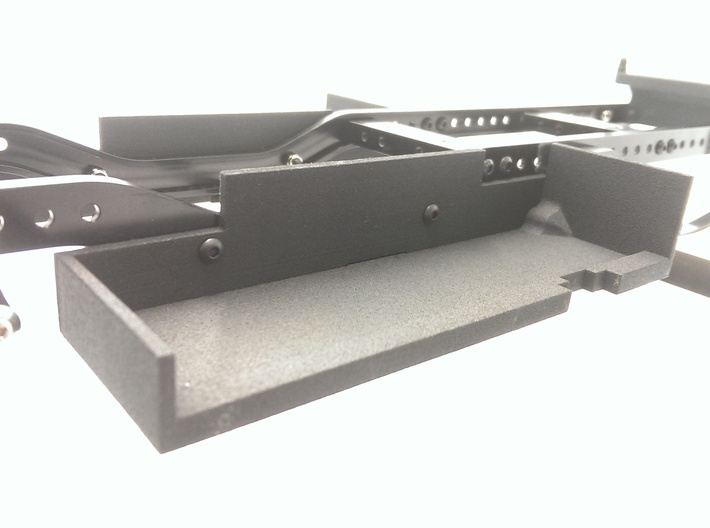 CMAX+Hilux LEFT Battery Tray 3d printed