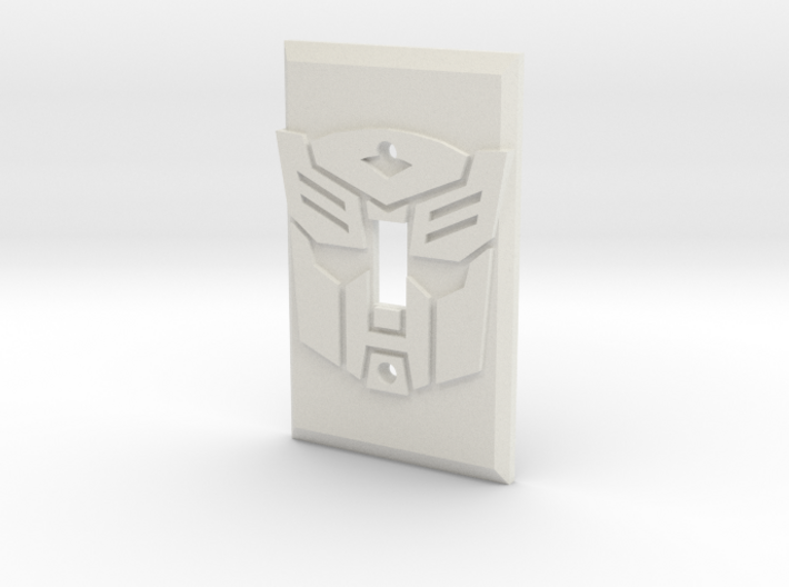 Autobot Faction Symbol Light Switch Plate 3d printed 