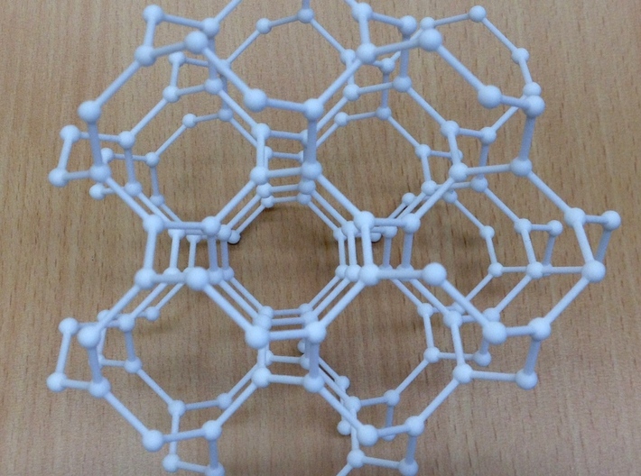 hyperoctagon lattice 3d printed hyperoctagon lattice