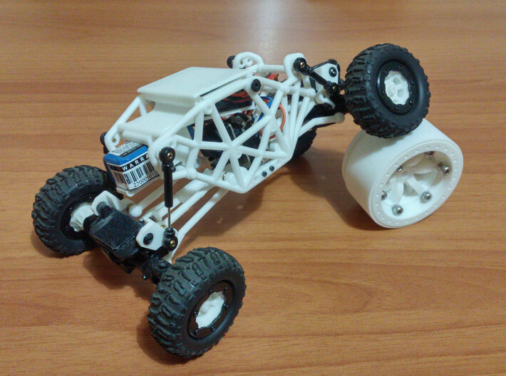 Losi Micro Rock Crawler 3D printed KIT 3d printed Losi micro rock crawler 3D printed chassis (mounted) twist