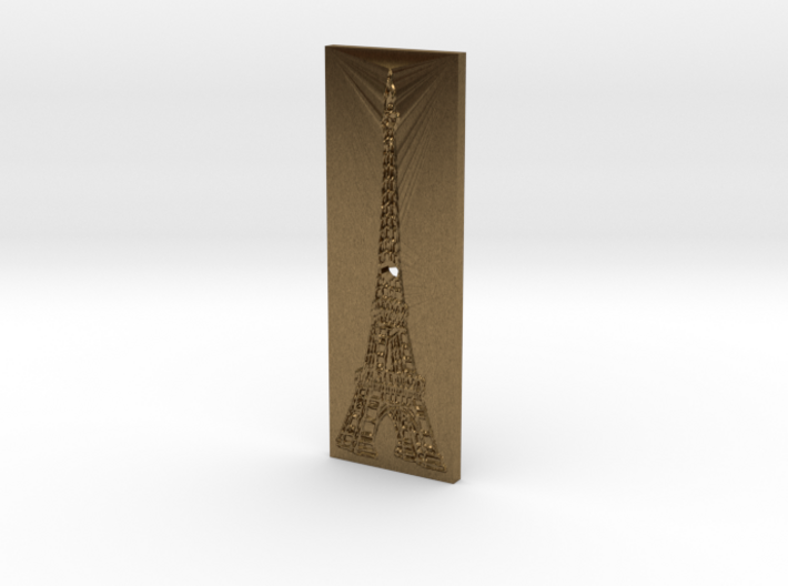 Eiffel Tower Rectangle Imitation Whistle-hole Butt 3d printed
