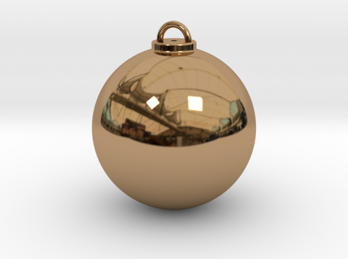 Christmas Ball Hollow - Custom 3d printed