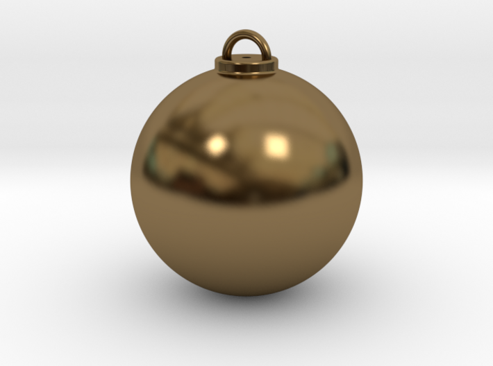 Christmas Ball Hollow - Custom 3d printed