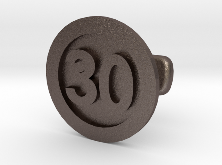 Cufflink 30 (price per piece) 3d printed