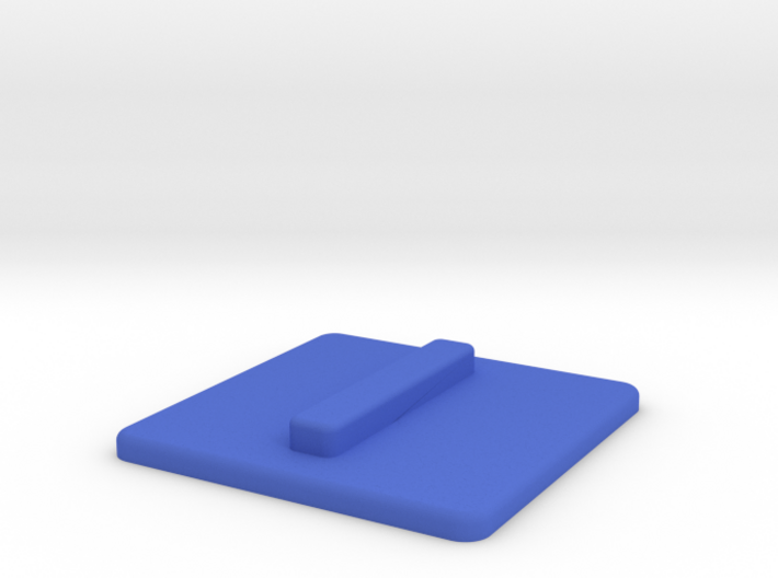 Blue replacement tile (Rubik's Blind Cube) 3d printed 